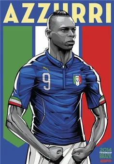 بالوتلی ستاره ایتالیا در جام جهانی 2014