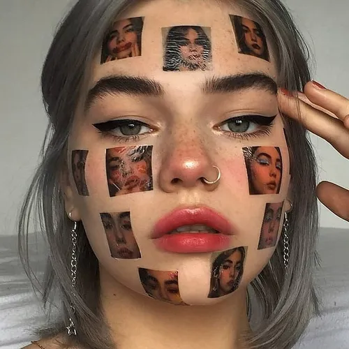 خلاقیت هنر نقاشی صورت