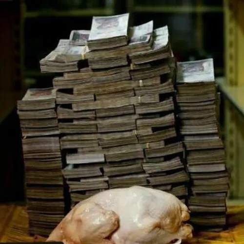 ‏مقدار پولی که شما باید در ونزوئلا برای خرید یک مرغ پرداخ