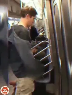 🎥 ادرار در مترو (ببخشید اگر حال‌تان از مشاهده این کلیپ به