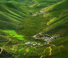 تصویری تماشایی از دو روستای مرزی «هانی گرمله» در#کرمانشاه