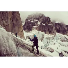 @alisageiser rides a wave of ice on the edge of the #Ruth