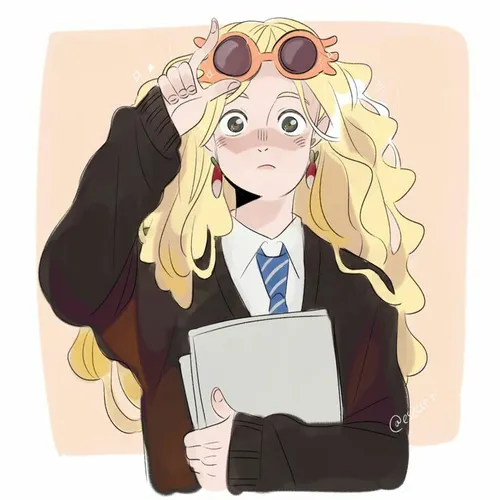 hp fan art🎡 Luna Lovegood🎈 👟 harry potter💡 lovely beautif