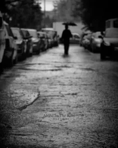 Alone in the rain