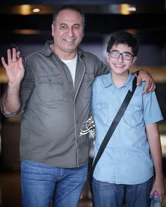حمید فرخ نژاد و پسرش
