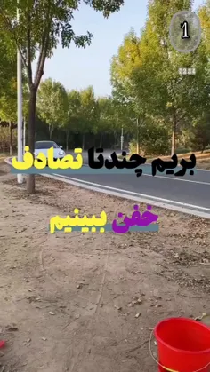 راننده سمندی که واژگون شد با راننده خودرو عقبی که فیلمبرد