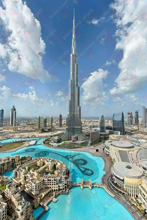 برج الخلیفه، بلندترین آسمان خراش دنیا، در واقع بوسیله سام