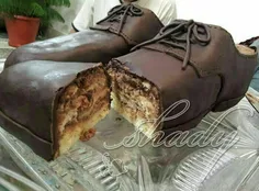 کیک با طرح کفش..