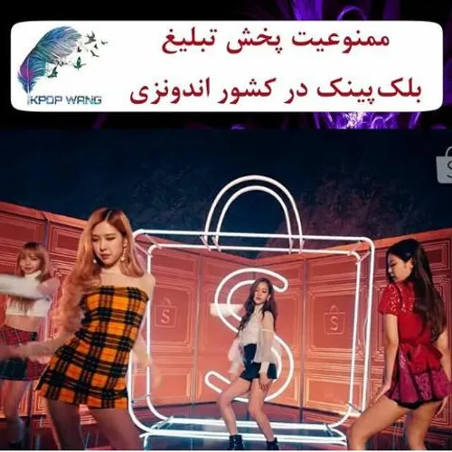 🐾 Indonesia bans Black Pink's 'Shopee' CF for revealing o