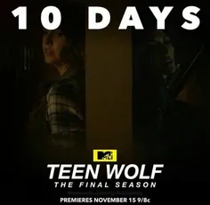 10 days until the start of season six young Teenwolf movi
