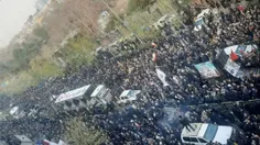 🚨 این فقط تصویر جمعیت حاضر در تشییع شهدای استان فارس نیست