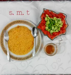 #نهارم #بفرمایید#خوشمزه#عالی#s. m. t#خستگی های بعد میان ت