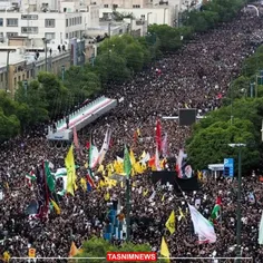 حضور ۳ میلیون نفر در تشییع شهید رئیسی در مشهد