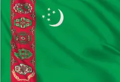 
پرچم کشور ترکمنستان، موطن و خاستگاه امپراطوری ترکان اشکانی
 