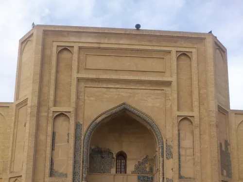 این عکس مسجد جامع ورامینه که خیلی قدمت داره میراث فرهنگی 