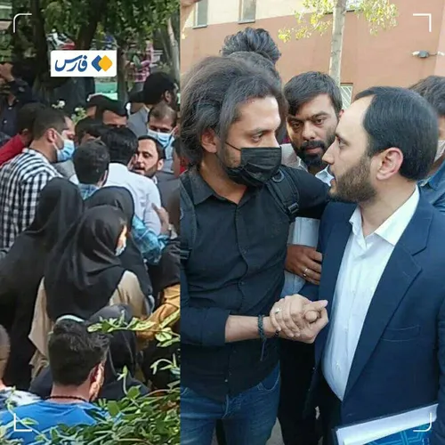 حضور سخنگوی دولت در میان دانشجویان دانشگاه علامه