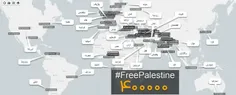 ✊✊ وقتی جهان یکصدا فریاد آزادی فلسطین سر می‌دهد🇵🇸