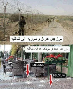 تفاوت بین مرزها