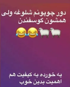 والا😂 اینقد بدم میاد تا یکی میاد همه حمله می کنن سمتش مگه