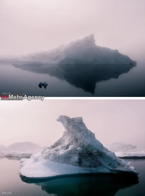 📸 تصاویر زیبا از شهر یخی در سرزمین گرینلند