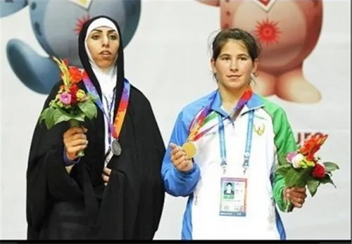 ♨️ خانم سمیه حیدری، اولین بانوی مدال آور🏅 در رقابت های جه