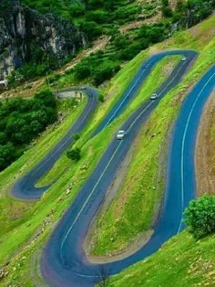 جاده زیبا بلبر - پاوه