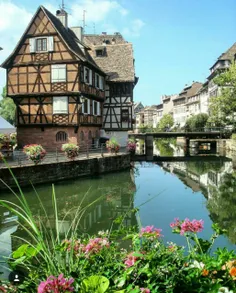 شهر زیبای Strasbourg واقع در شمال شرقی#فرانسه، نزدیک به م