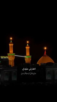 اعذرني سيدى