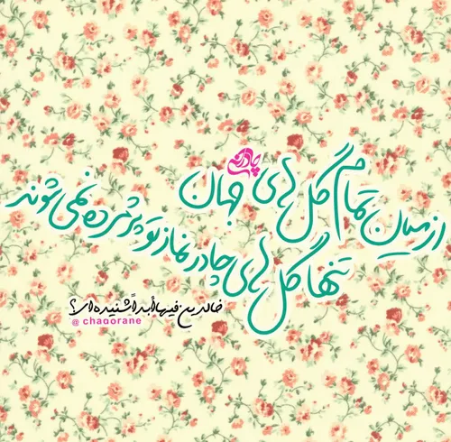 مذهبی fatemehaghdam 24700529 - عکس ویسگون