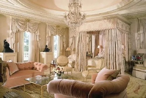 یه اتاق خواب کلاسیک