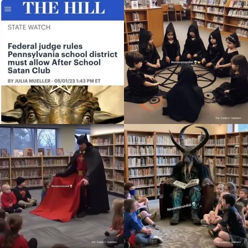 🔻قاضی فدرال آمریکا به برگزاری جلسات شیطان پرستی در مدارس 