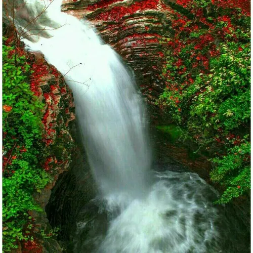 آبشار فوق العاده زیبای ویسادار در پره سر استان گیلان
