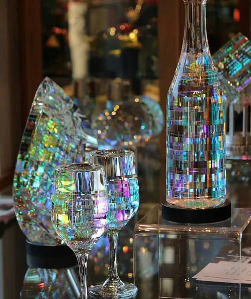 خلاقیت هنر دکوراسیون بطری شیشه