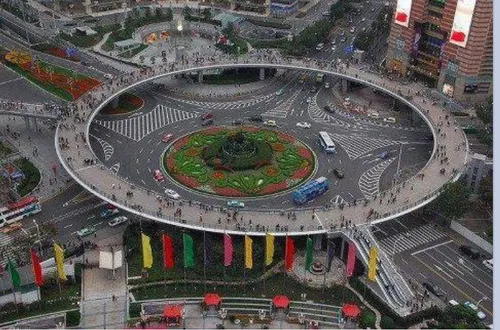 بزرگترین پل عابر پیاده در چین