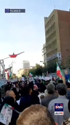 💢 شعار «سپاه انقلابی انتقام انتقام» مردم تهران در راهپیما