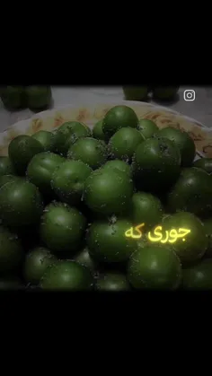 وای گوجه سبز دهنم آب افتاد