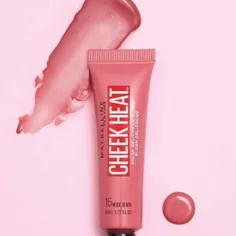 🍃🌸رژگونه مایع میبلین مدل چیک هیت Cheek Heat حجم 10 میلی ل