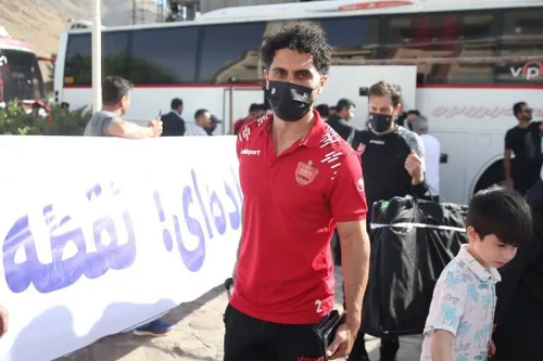 📸پرسپولیسی ها به اراک رسیدند