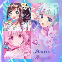 عکس دوستی کیوت از Music Angels فرشتگان موسیقی ساخت آلیا 🎀🎉