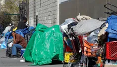 لس آنجلس یکی از شهرهای با بیشترین تعداد فقیر و بی خانمان 