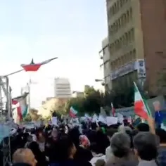 💢 شعار «سپاه انقلابی انتقام انتقام» مردم تهران در راهپیما