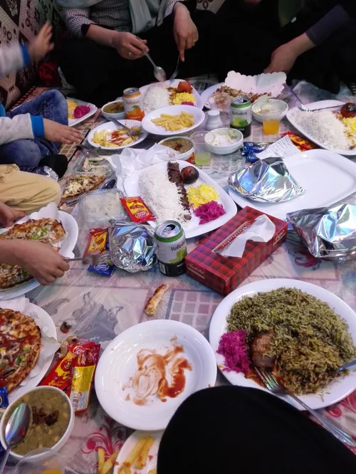 یه شب خوب با ابجیام...😍