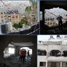 خانه اسیر فلسطینی در نابلس که دیشب توسط تروریستهای صهیونی