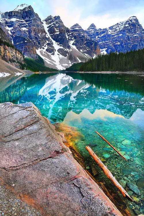 Moraine Lake Reflections, Banff National Park
