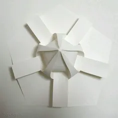 #اوریگامی_سه_بعدی این#کاردستی های اوریگامی توسط#هنرمند ژا