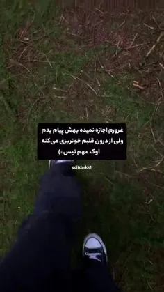 اوکی مهم نیس 🙂💔