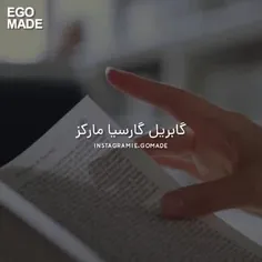 خلاصه زندگی👌🏼❤️گابریل_گارسیا_مارکز در ۱۴ جمله