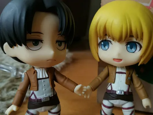 fantasy action figure Levi~ アルミン armin arlert chibi kawai