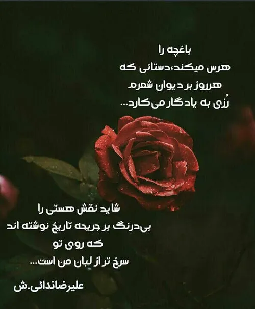 باغچه را