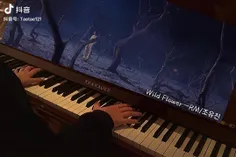 نواختن پیانو با آهنگ Wild Flower از گروه